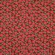 FINE POPLIN FLOWERS & CHECKS - CARAMEL