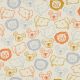 FINE POPLIN SAFARI ANIMALS - ECRU