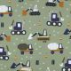 FINE POPLIN VEHICLES - ARMY GREEN