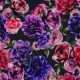 PUNTA DI ROMA DIGITAL FLOWERS - NAVY