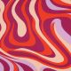 COTTON SATIN ABSTRACT - PURPLE