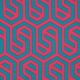 MAGNOLIA STRETCH GEOMETRIC - FUCHSIA