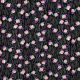 RADIANCE FOIL FLOWERS - BLACK