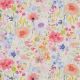COTTON VOILE DIGITAL FLOWERS - MULTICOLOUR