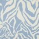 LINEN VISCOSE ANIMAL SKIN - BLUE