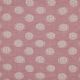 DOUBLE GAUZE JACQUARD SMILEY - PINK / ECRU