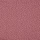 DOUBLE GAUZE LITTLE DOTS - BORDEAUX