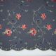 JEANS FLOWER EMBROIDERY - INDIGO