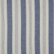 LINEN VISCOSE YARN DYED STRIPES - BLUE