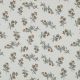 DOUBLE GAUZE FLOWERS - ECRU