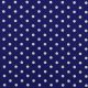 POPLIN DOTS - COBALT
