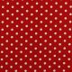 POPLIN DOTS - RED