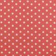 POPLIN DOTS - CORAL