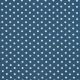 POPLIN DOTS - BLUE