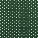 POPLIN DOTS - DARK GREEN