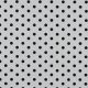 POPLIN DOTS - WHITE/NAVY