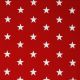 POPLIN STARS - RED
