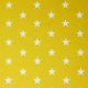 POPLIN STARS - YELLOW