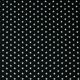 POPLIN PETIT STARS - BLACK
