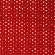 POPLIN PETIT STARS - RED