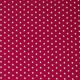 POPLIN PETIT STARS - CERISE
