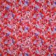 LENZING ECOVERO DIGITAL FLORAL - DARK CORAL