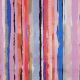 COTTON SATIN DIGITAL STRIPES - MAUVE