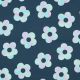 SOFTSHELL DIGITAL FLOWERS - DARK PETROL