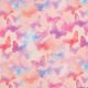 JERSEY DIGITAL BUTTERFLIES - LIGHT PINK