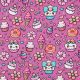 JERSEY DIGITAL FOOD - FUCHSIA