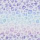 DOUBLE GAUZE DIGITAL ANIMAL SKIN - WHITE