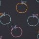 JERSEY MELANGE APPLES - ANTHRACITE