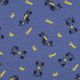 JERSEY MELANGE RACECARS - COBALT