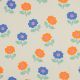 JERSEY NEON FLOWERS - OFF-WHITE