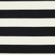 CANVAS STRIPES - BLACK/OFF-WHITE