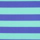 CANVAS STRIPES - MINT/BLUE
