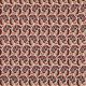 FINE POPLIN FLOWERS - BORDEAUX