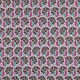FINE POPLIN FLOWERS - PURPLE