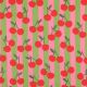 FINE POPLIN FRUIT - PINK