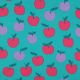 FINE POPLIN FRUIT - PETROL