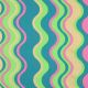 FINE POPLIN FOIL STRIPES - GREEN