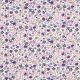 RIB JERSEY DIGITAL FLOWERS - PURPLE