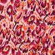 VISCOSE STRETCH IKAT - FUCHSIA