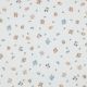 DOUBLE GAUZE FLOWERS - WHITE