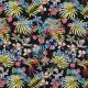 SWEAT DIGITAL TROPICAL BIRDS - NAVY