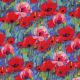RADIANCE DIGITAL POPPIES - COBALT