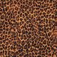LENZING ECOVERO DIGITAL ANIMAL SKIN - BROWN