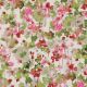 VISCOSE SATIN DIGITAL FLOWERS - ECRU