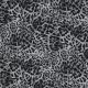 LENZING ECOVERO DIGITAL ANIMAL SKIN - BLACK
