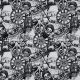 JERSEY DIGITAL SKULLS - WHITE